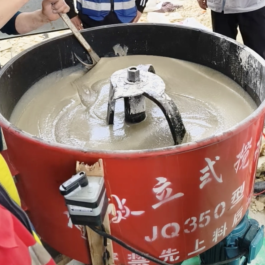 中原汽轮机余热压缩机导热油设备底座耐高温环氧树脂灌浆料